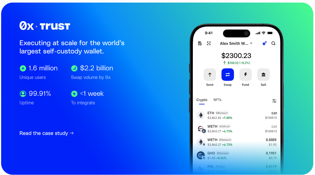 0x · Trust case study